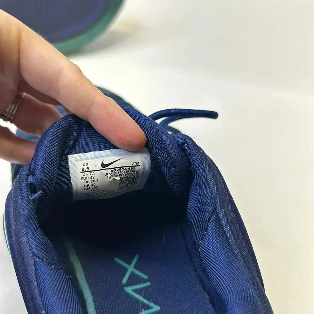 Nike Men’s Air Max 720 Nightshade Blue Teal Sneakers Tennis Shoes Size 8.5